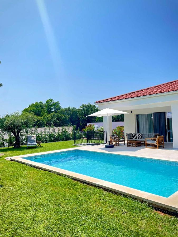 Villa Destiny Nedescina, Istrien, Kroatien Екстер'єр фото