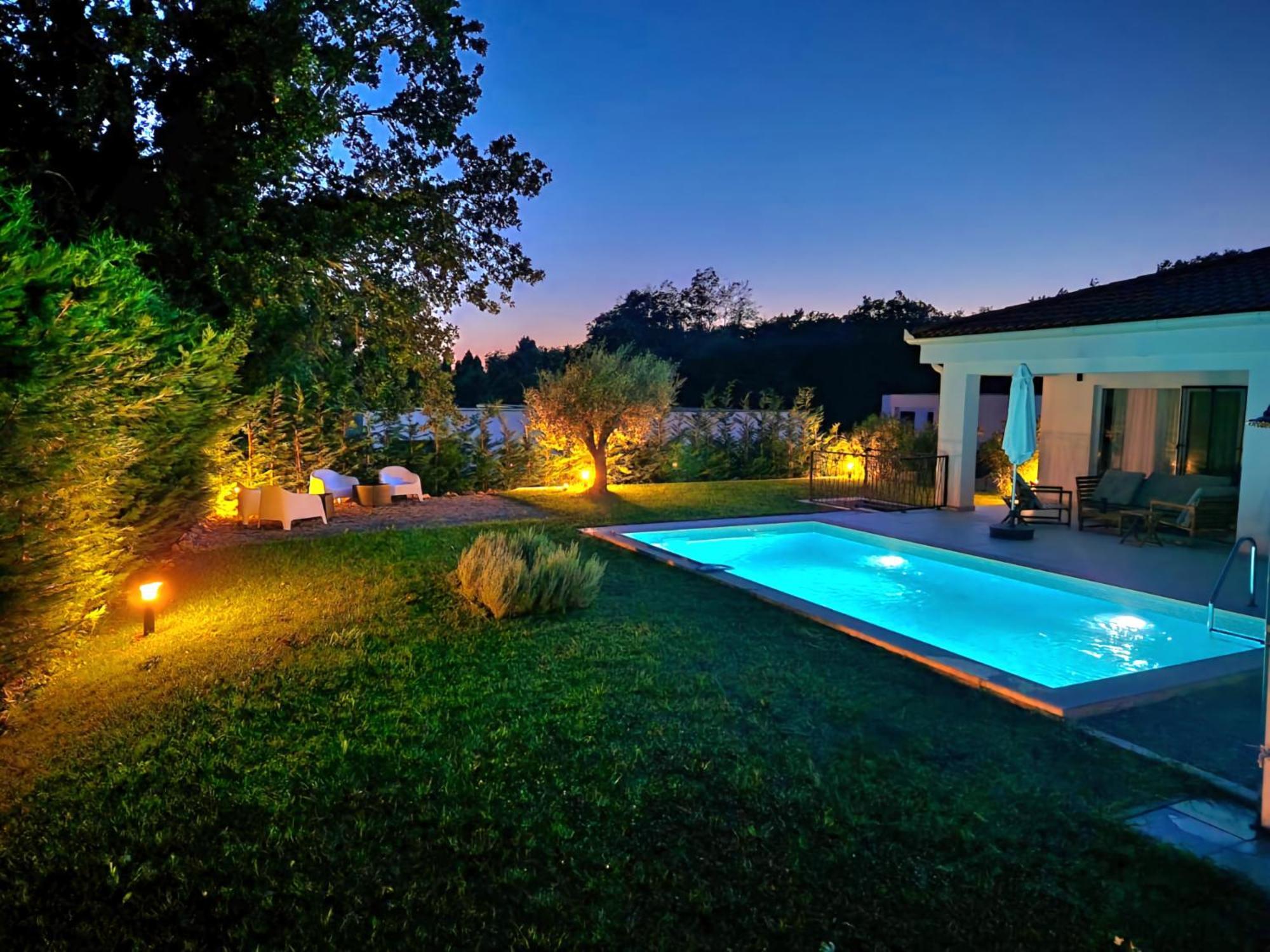 Villa Destiny Nedescina, Istrien, Kroatien Екстер'єр фото